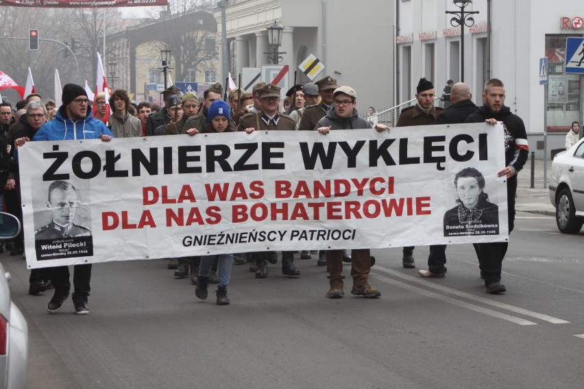 Marsz Żołnierzy Wyklętych w Gnieźnie