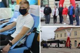 Trwa zbiórka krwi w ramach 44. Ogólnopolskiego Rajdu Honorowych Dawców Krwi PCK „Czerwona Róża” [ZDJĘCIA]