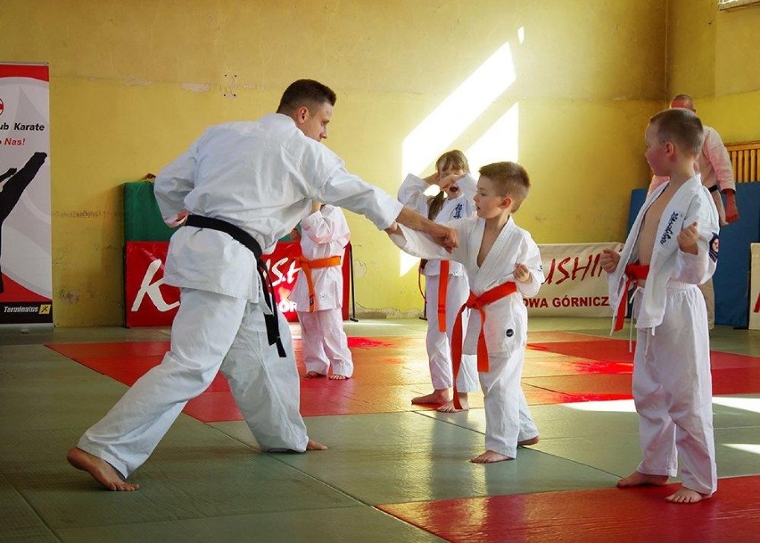 Seminarium karate w SP nr 4 w Będzinie