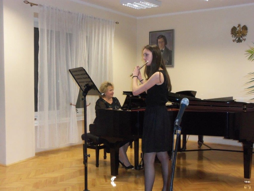 Magdalena Duda- flecistka  i Yanina Yagovenko- pianistka