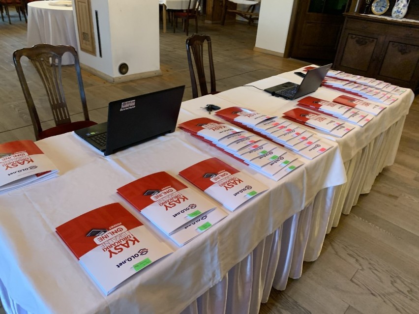 Konferencja kasy online w restauracji Nordowi Mol. Wzięło w niej udział ponad 40 przedstawicieli biur rachunkowych z powiatu puckiego i wejherowskiego