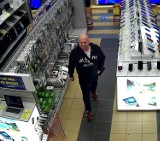 Ukradł głośnik ze sklepu w Pabianicach. Nagrały go kamery ZDJĘCIA