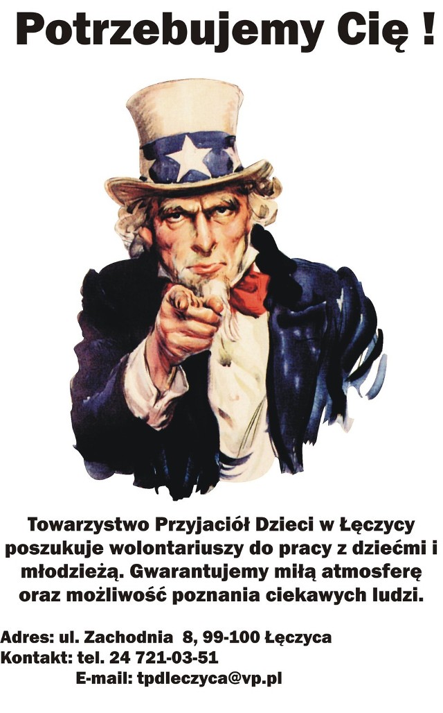TPD w Łęczycy szuka wolontariuszy