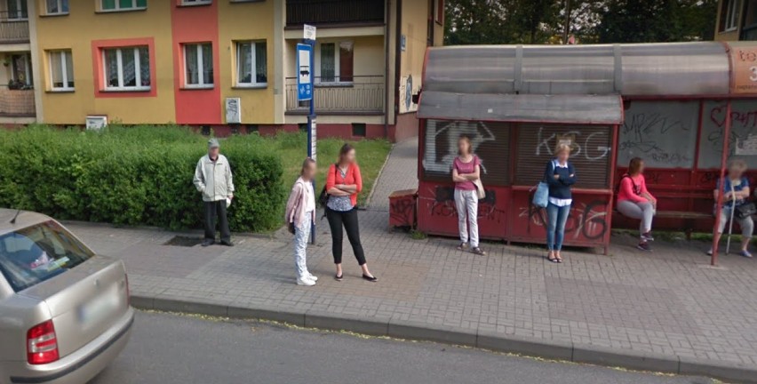 Mieszkańcy Piekar Śląskich w oku kamery Google Street View....