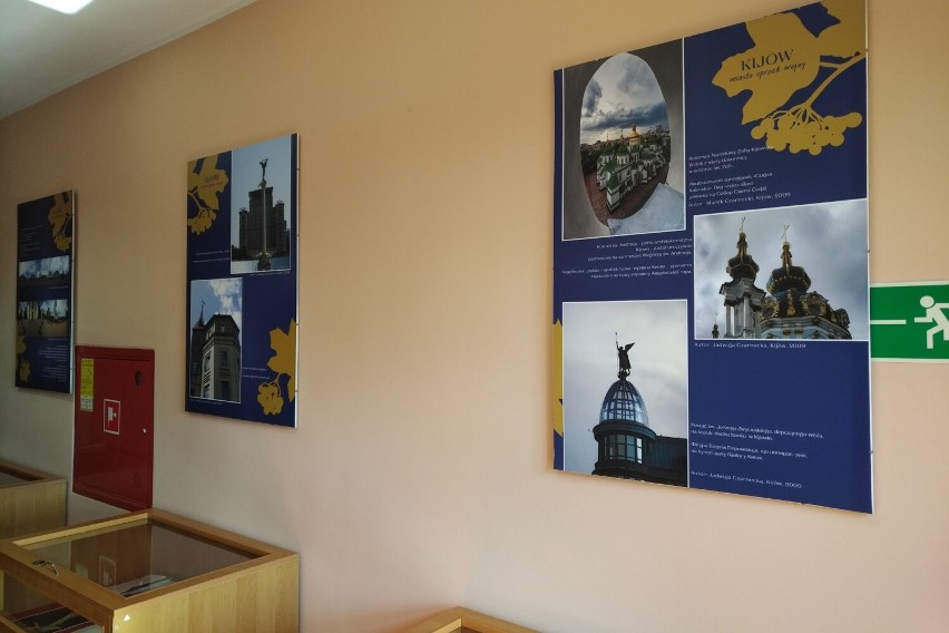 Biblioteka w Rypinie przygotowała wystawę o Kijowie. Można ją oglądać do końca lipca 2022