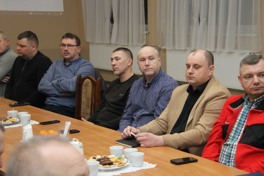 Zebranie sołeckie odbyło się na sali wiejskiej w Konarzewie