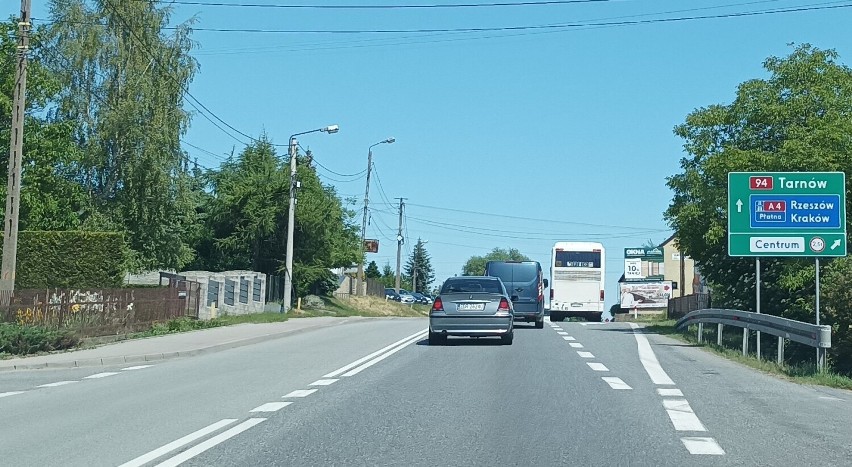 Wjazd z DK94 do Bochni od strony Łapczycy znów działa