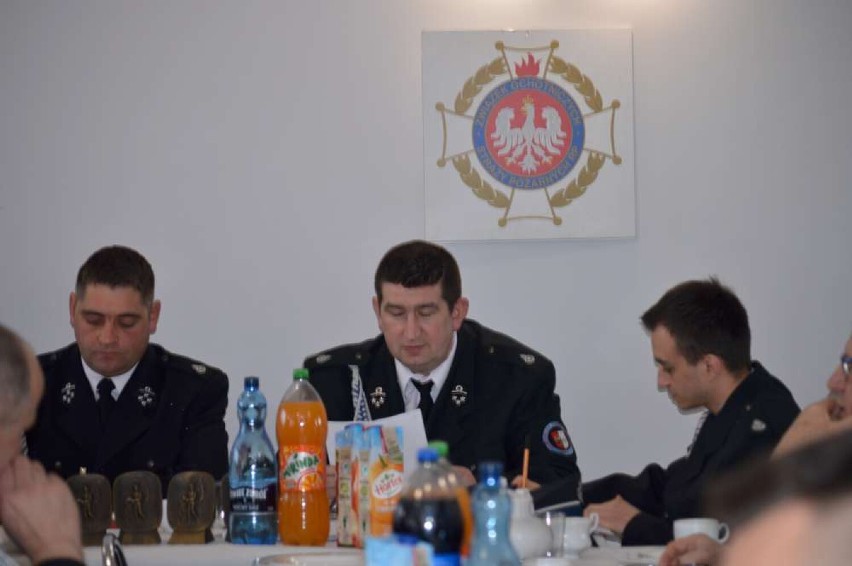 Zebranie sprawozdawcze Ochotniczej Straży Pożarnej w Budzyniu