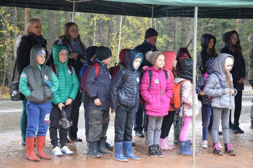 Sadzenie lasu w leśnictwie Majówka. Nikt się nie ociągał.