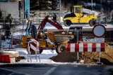Budowa obwodnicy Wałbrzycha. Raport fotograficzny z prac w rejonie Kolejowa-Wysockiego (ZDJĘCIA)