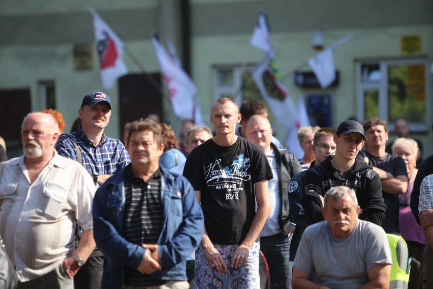 Sosnowiec: górnicy Kazimierza-Juliusza szykują się do marszu na Katowice [ZDJĘCIA]