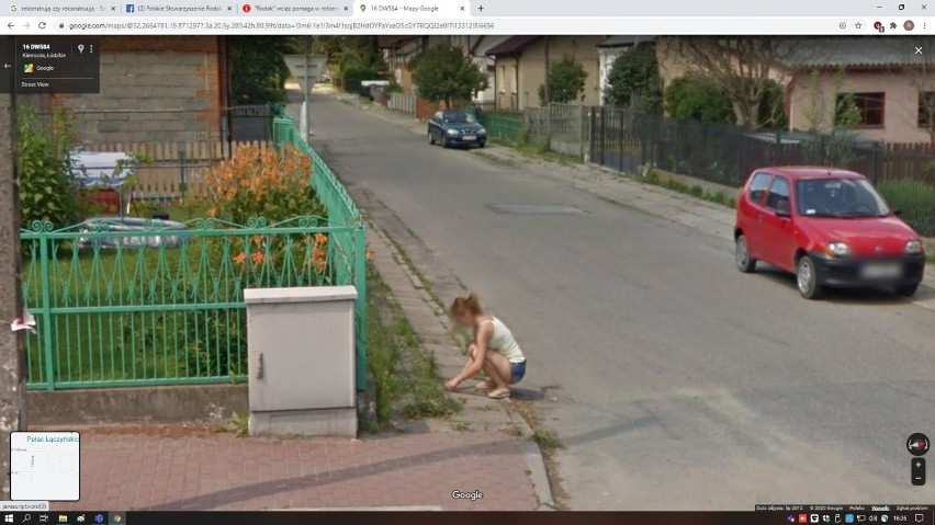 Mieszkańcy gminy Kiernozia na Google Street View. Kogo złapała kamera? [ZDJĘCIA]