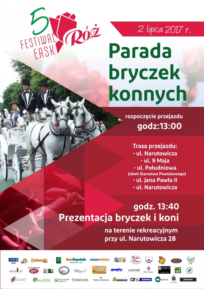 5. Festiwal Róż w Łasku. Program