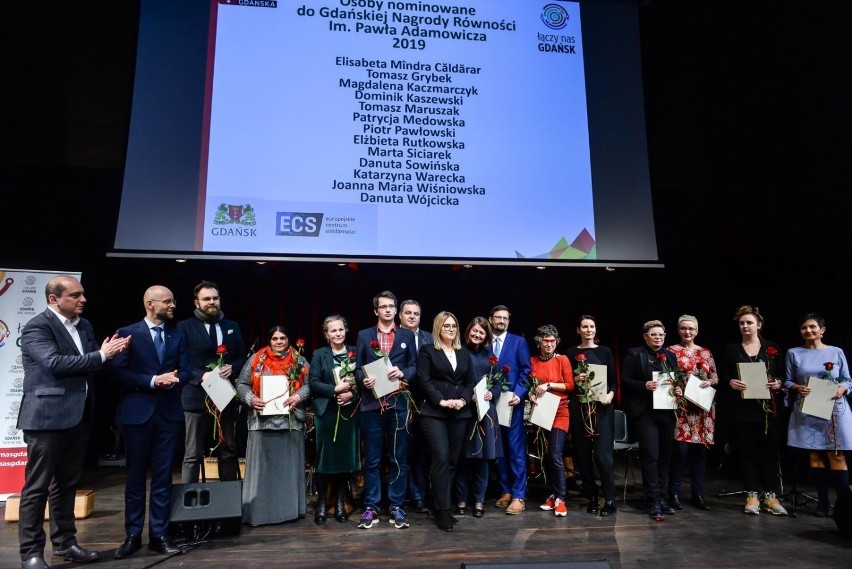 Gdańskie Nagrody Równości wręczono 11.12.2019 r. w ECS
