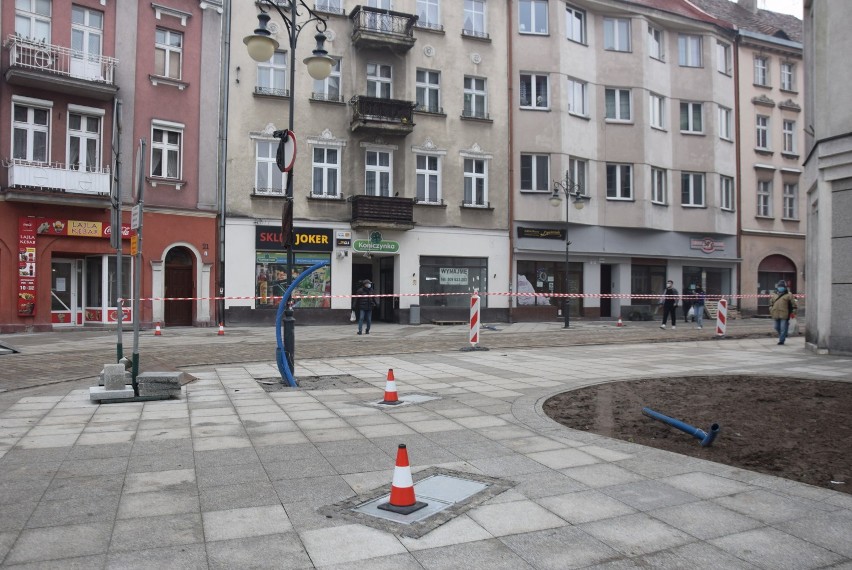 Trwa kolejny etap prac na Zamkowej w ramach projektu "Kalisz...