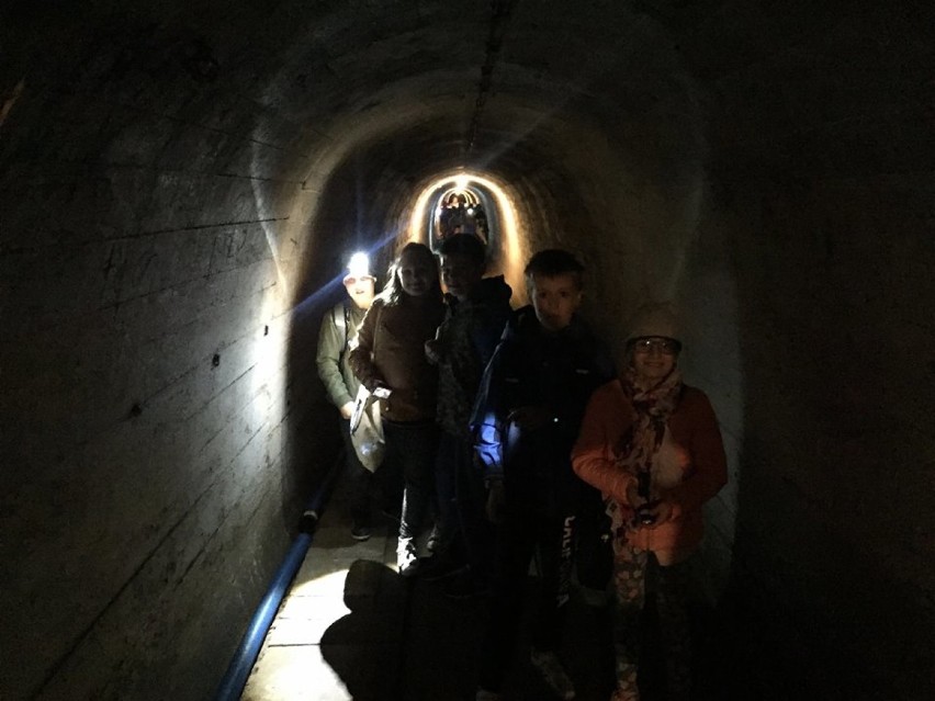 Dzieci były pod wrażeniem podziemnych tras MRU.