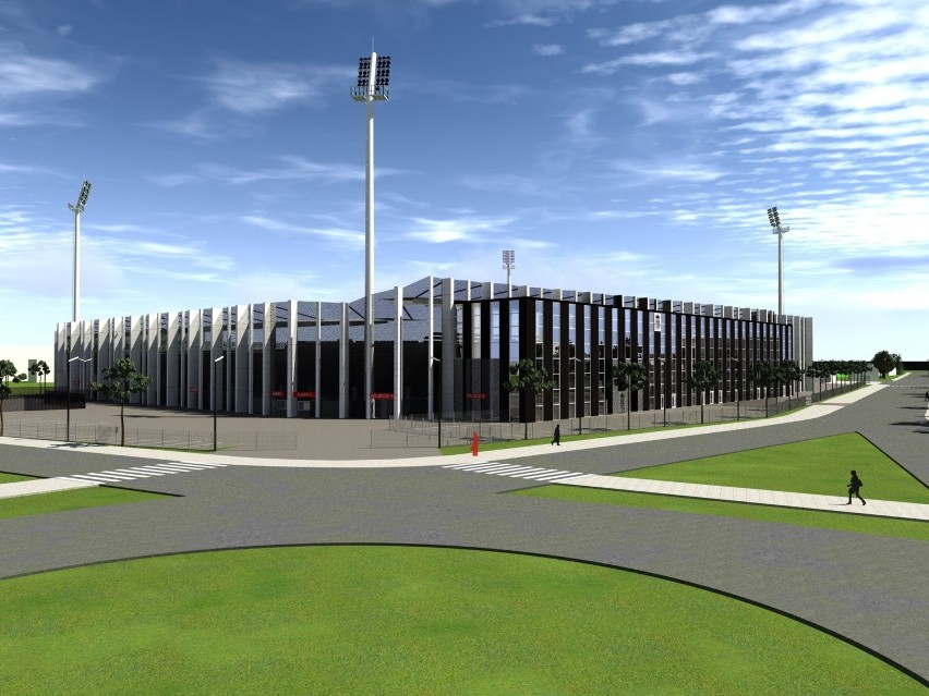 Nowa spółka miejska wybuduje stadion Sandecji. Na razie na 4500 miejsc