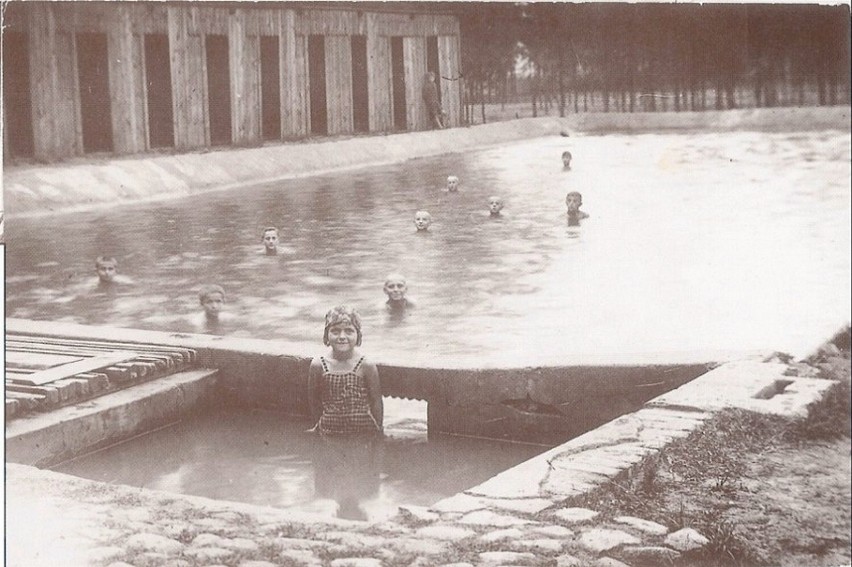 Kąpielisko przy zakładach wodociągowych w Zaborowie