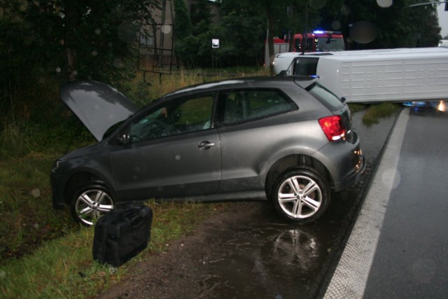 W Tarnowskich Górach zderzyły się dwa pojazdy. Jeden z kierowców nie ustąpił pierwszeństwa