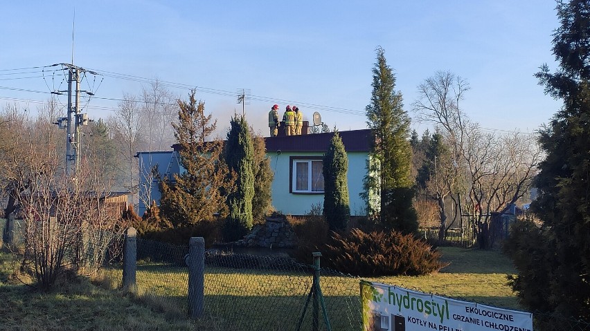 Pożar w Mirostowicach Dolnych