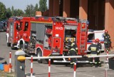 Pożar w szpitalu przy ulicy Poznańskiej w Kaliszu. Jedna osoba poszkodowana [FOTO]