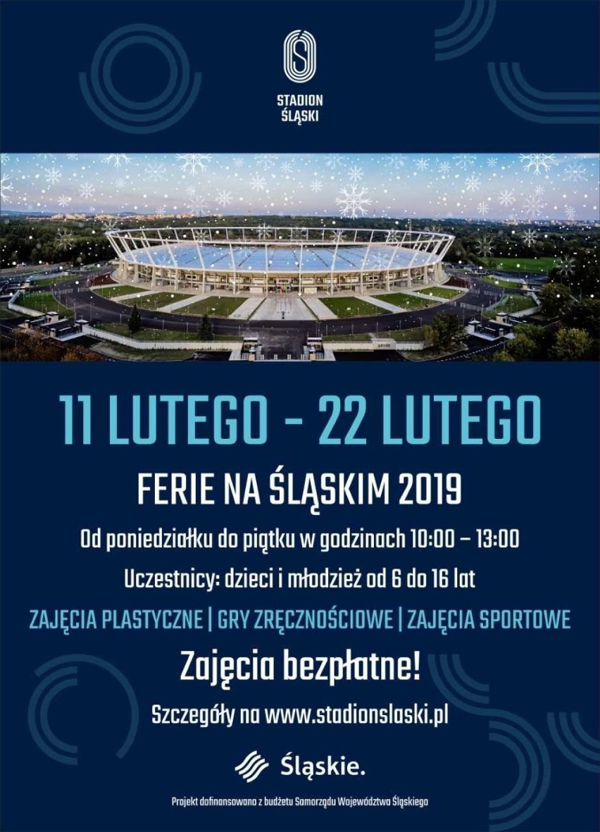 Ferie 2019 na Stadionie Śląskim