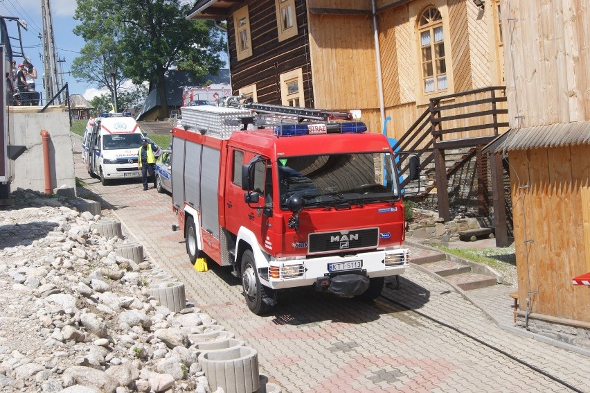 Podhale: Niecodzienny wypadek w Bukowinie Tatrzańskiej [ZDJĘCIA]