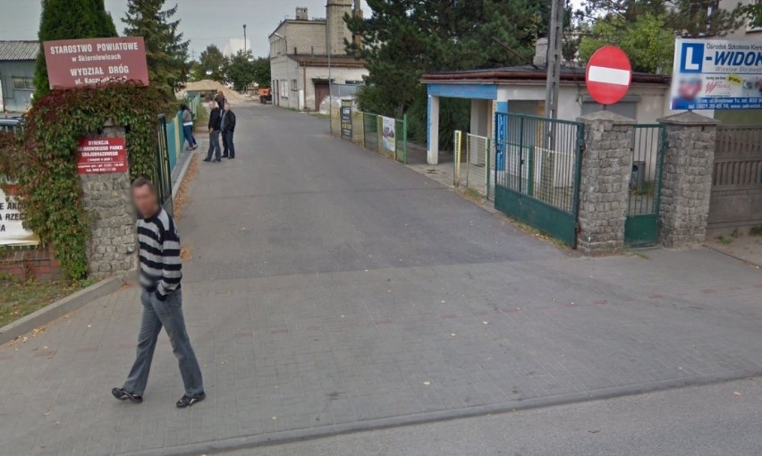 Mieszkańcy Skierniewic na mapach Google Street View. Sprawdź, czy jesteś na zdjęciach 