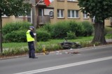 21-letni Łukasz rozbił się na skuterze