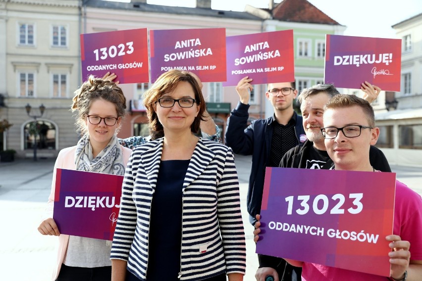 Anita Sowińska, nowy poseł ziemi piotrkowskiej zdradza plany i dziękuje wyborcom