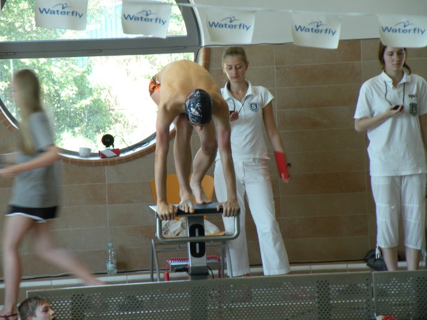 Pływacy Wodnik Wolsztyn na podium