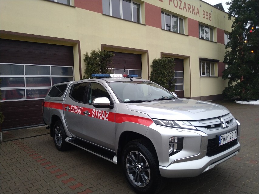 Nowy samochód za ponad 200 tysięcy złotych dla strażaków z Wągrowca