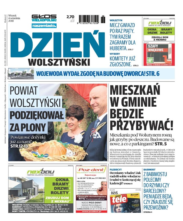 Nowy numer Dnia Wolsztyńskiego już od wtorku w sprzedaży!