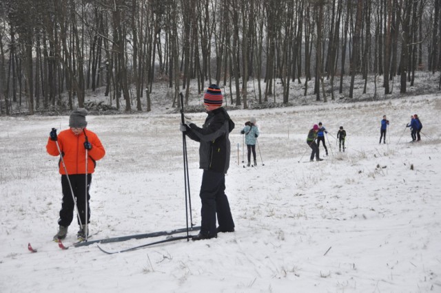 Otwarcie narciarskich tras biegowych Nordic Ski Arena w Kartuzach, 24.01.2015