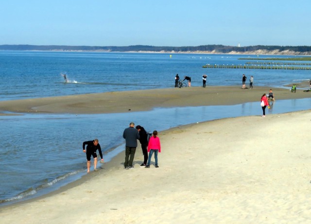 Święta na usteckiej plaży. Zapraszamy do galerii zdjęć.