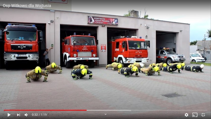 #gaszynchallenge w wykonaniu strażaków z powiatu gnieźnieńskiego [FOTO, FILM]