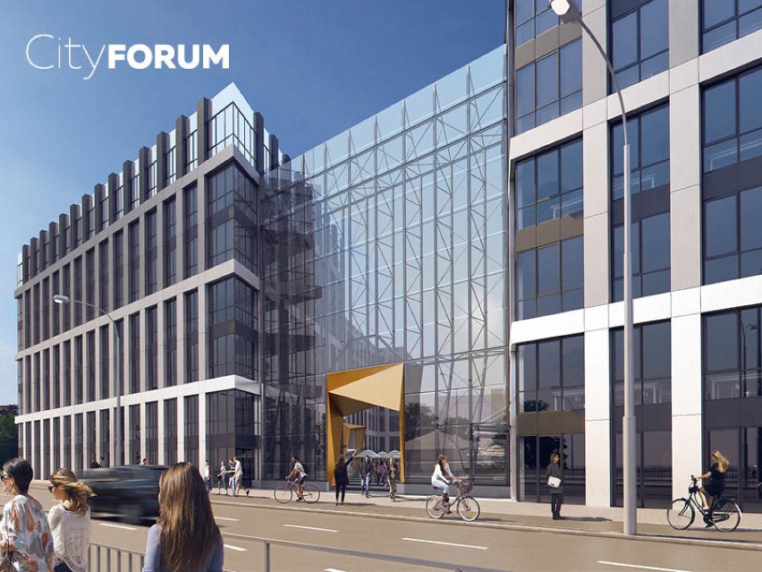 City Forum powstaje przy placu Wróblewskiego