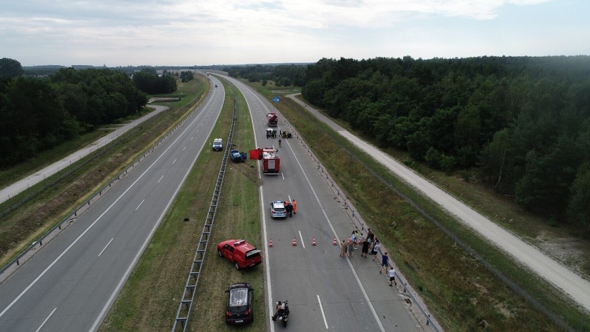 Policja poszukuje świadków śmiertelnego wypadku na S8 koło Zduńskiej Woli