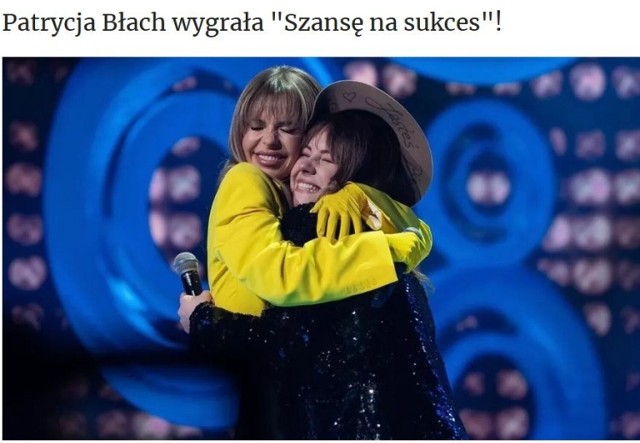 Patrycja Błach oraz Doda w telewizyjnym programie „Szansa na Sukces".