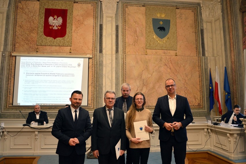 Młodzi sportowcy odebrali Nagrody Prezydenta Miasta Przemyśla