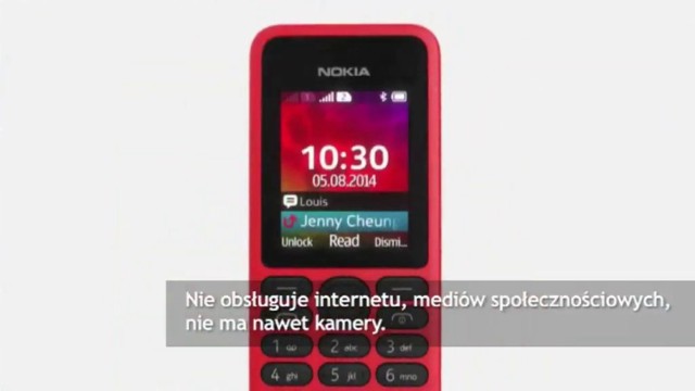 Nokia - telefon, który wytrzyma miesiąc bez ładowania