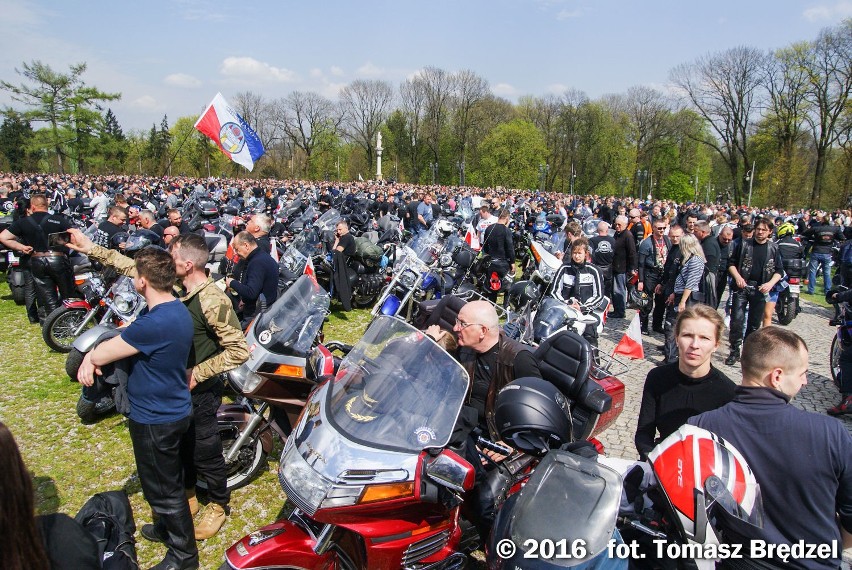 Tysiące motocyklistów na Jasnej Górze - 13. Zlot Gwiaździsty