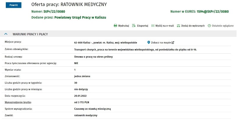 Oferty pracy w Kaliszu i powiecie kaliskim. Kto może liczyć na zatrudnienie?