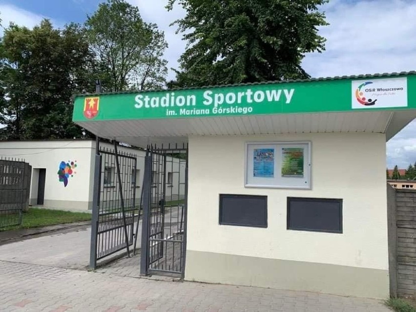 Zmienia się zaplecze włoszczowskiego stadionu.