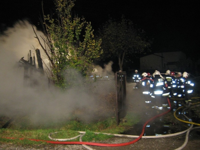 Tak wyglądały ostatnie, wtorkowe pożary w gminie Łodygowice.
