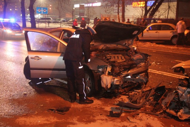 Sobotni wypadek na ulicy Lubelskiej.