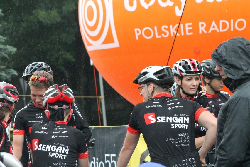 Tour de Pologne w Zawierciu. Mieszkańcy przejechali rundę honorową [FOTO]