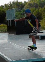  Skatepark na zielonych obrzeżach Łasku przyciąga też gości z innych miast