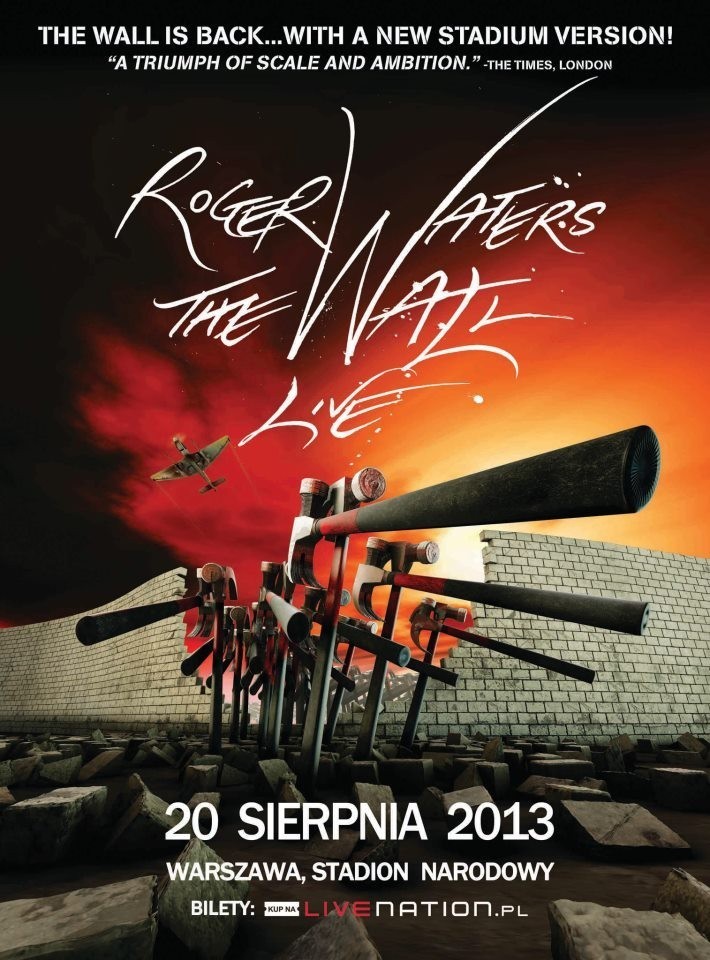 Roger Waters wystąpi w sierpniu na Stadionie Narodowym w Warszawie
