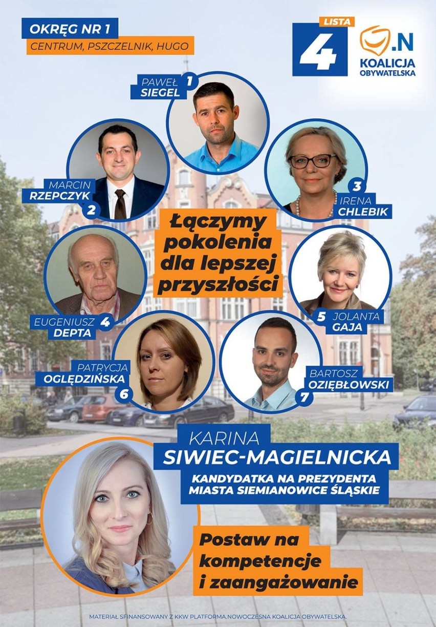 Siemianowice Śląskie: Historyczne zwycięstwo Rafała Piecha i wspierającego go komitetu w wyborach samorządowych  ZDJĘCIA